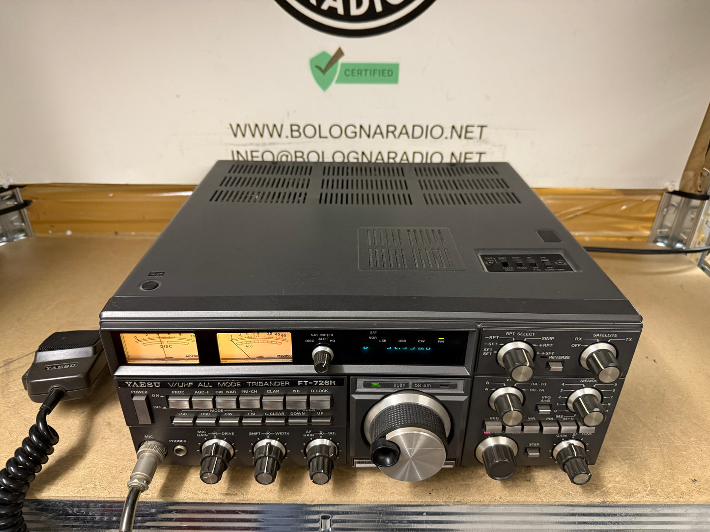 A1 Yaesu FT 726 + 50 Mhz perfetta Garanzia 12 Mesi