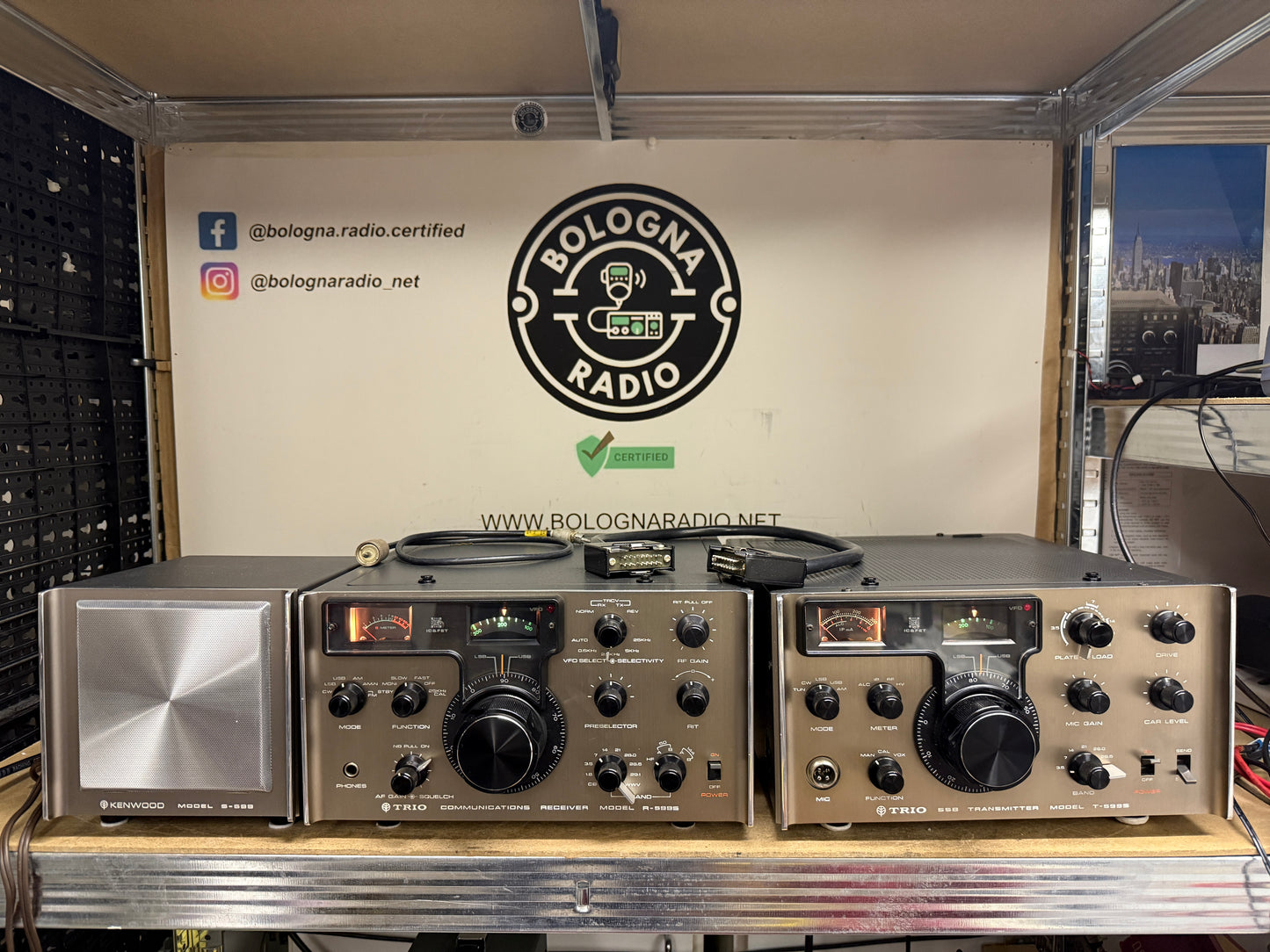 Kenwood TS 599s linea completa RX+TX imballo Garanzia 12 mesi