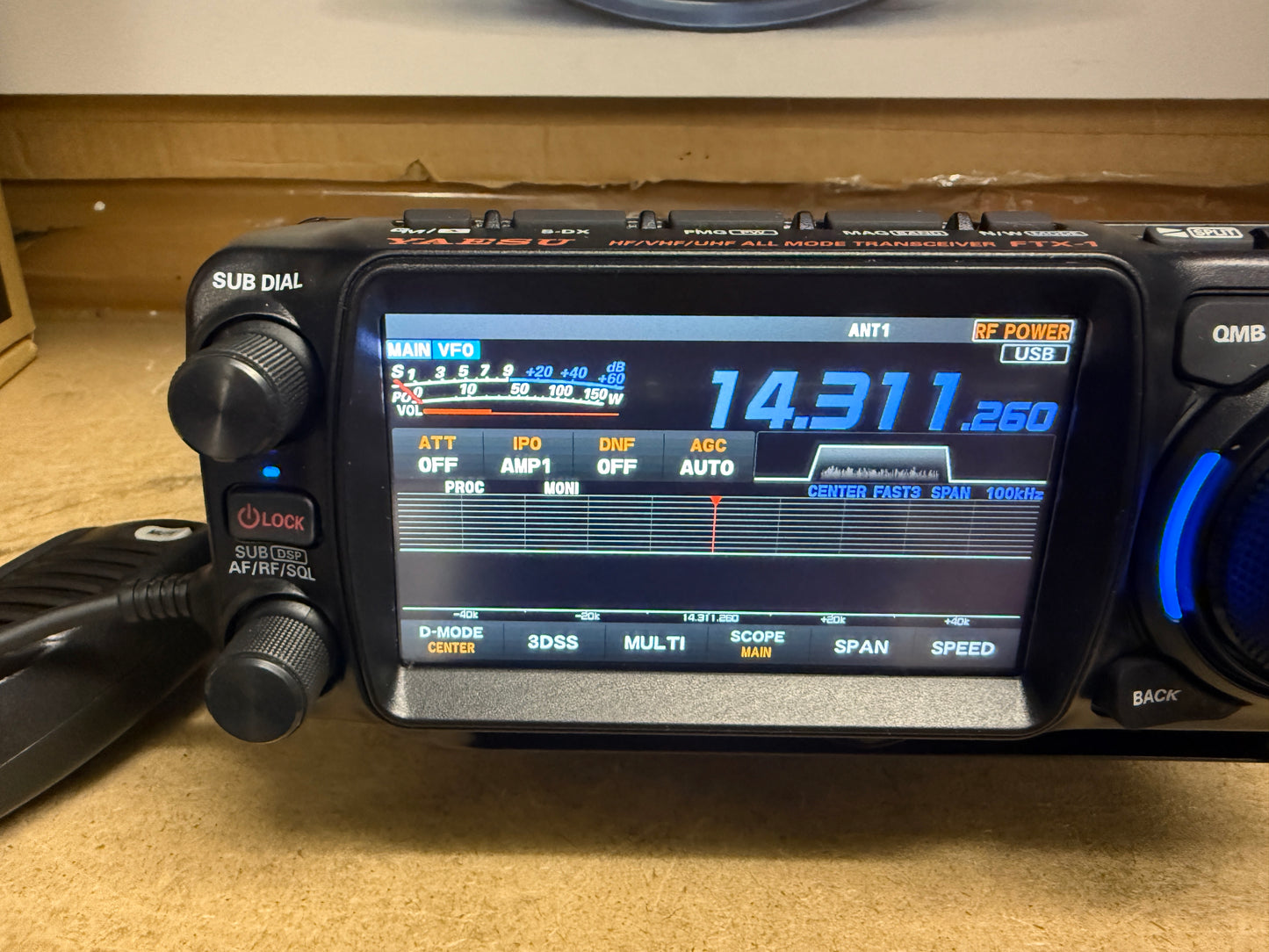 Yaesu FTX 1 optima + GPS 02/2026 pari al nuovo Garanzia Ufficiale