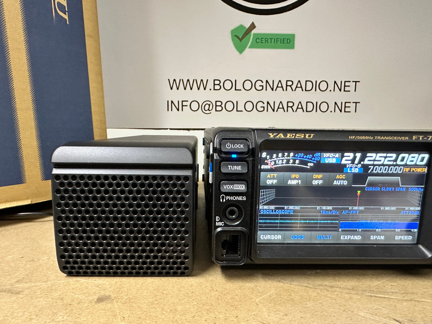 Yaesu FT 710 aess + espansione banda garanzia ufficiale