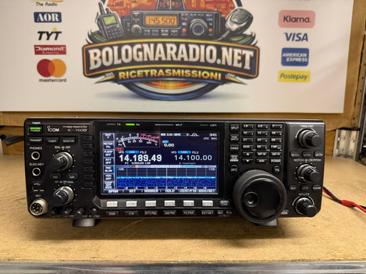 Icom ic 7600 pari al nuovo Garanzia 12 Mesi