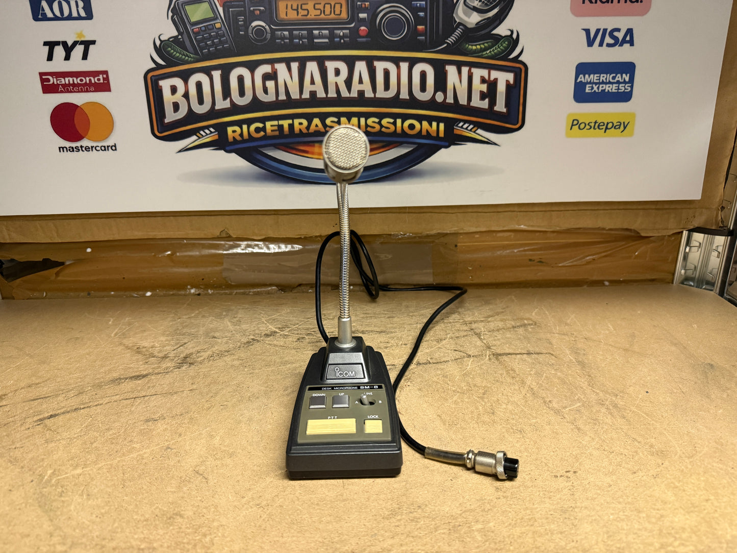 Icom SM 8 perfetto