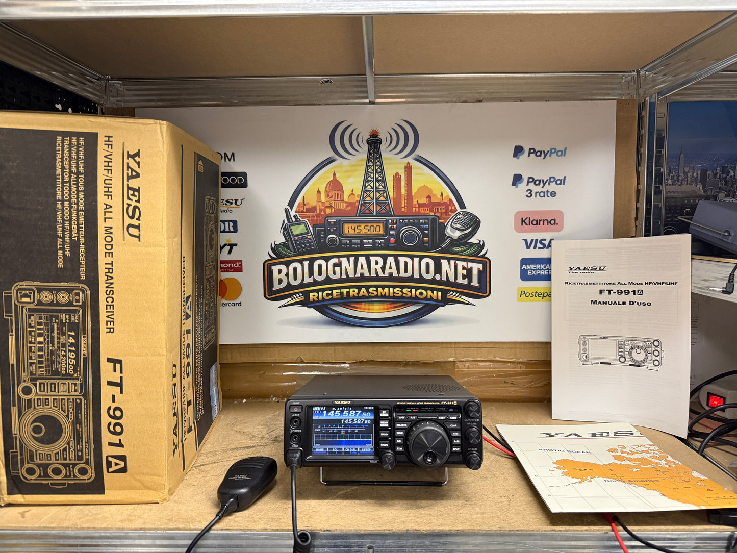 Yaesu FT 991A pari al nuovo garanzia 12 mesi full set