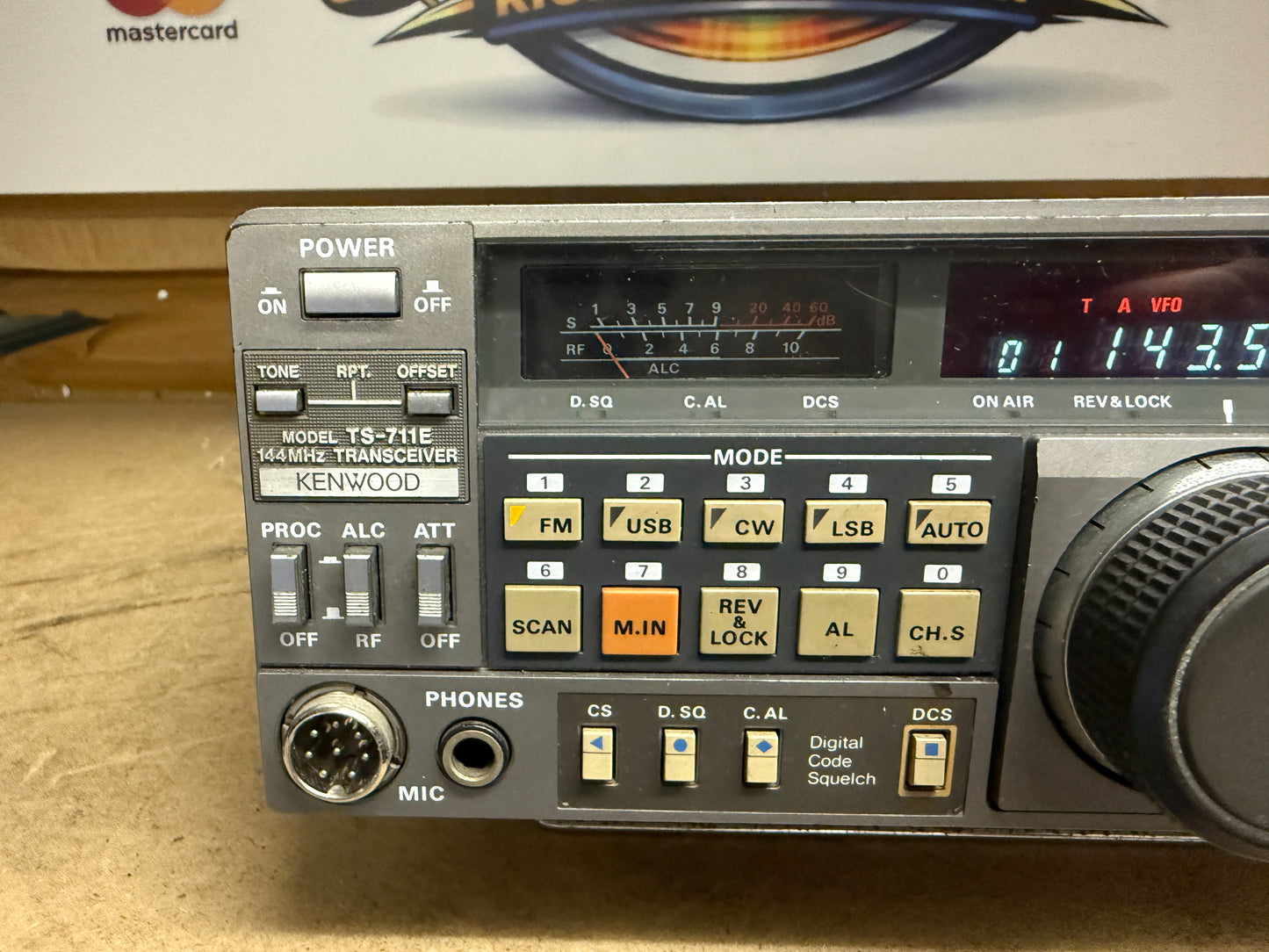 Kenwood TS 711 + toni squelch Garanzia 12 Mesi