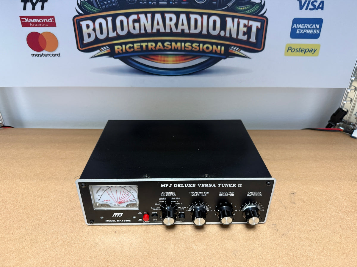 MFJ 949E Deluxe Versa Tuner2 accordatore 300 watt Garanzia 12 mesi