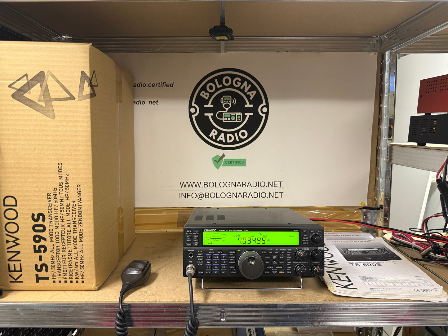 Kenwood TS 590s pari nuovo + imballo