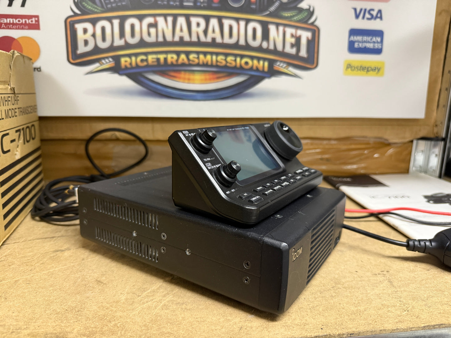 A-1 Icom ic 7100 perfetta Full Set Garanzia 6 Mesi