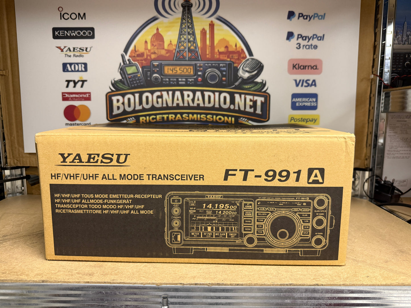 Yaesu FT 991A pari al nuovo garanzia 12 mesi full set