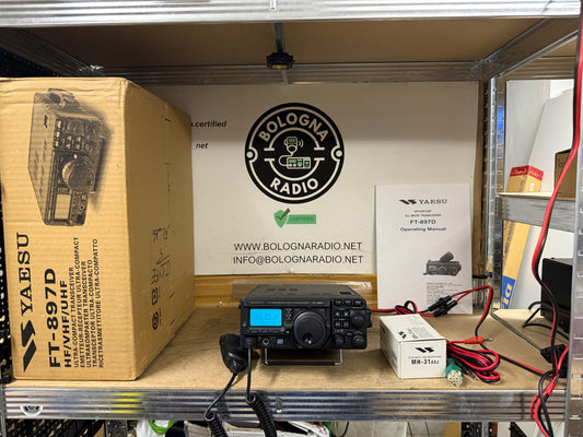 Yaesu FT 897D perfetto Garanzia 12 Mesi Banda espansa imballo originale