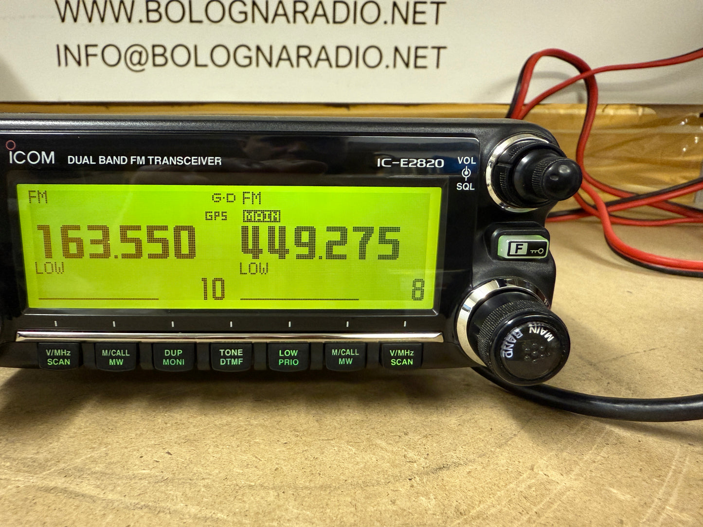 00 Icom ic E 2820 + Dstar + GPS + espansione banda