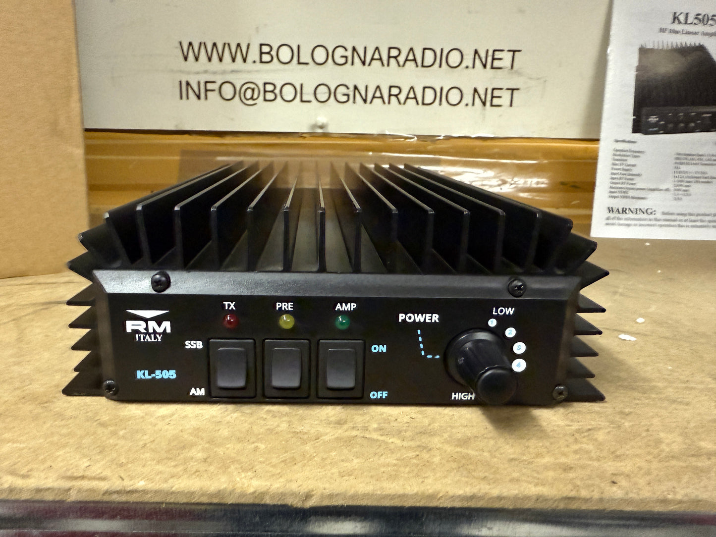 Lineare 300 Watt RM KL 505 Garanzia Ufficiale