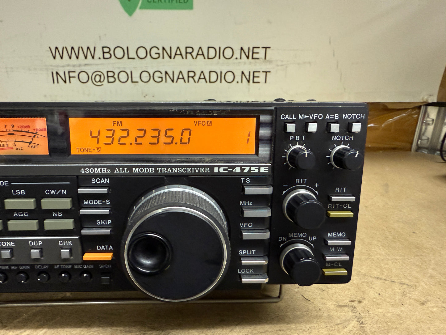 A1 - Icom ic 475e + tone squelch Garanzia 12 Mesi