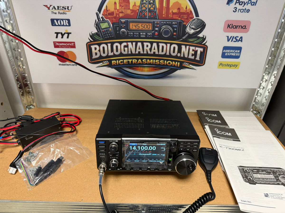 Icom IC 7300 MK2 08/2026 Garanzia 5 anni