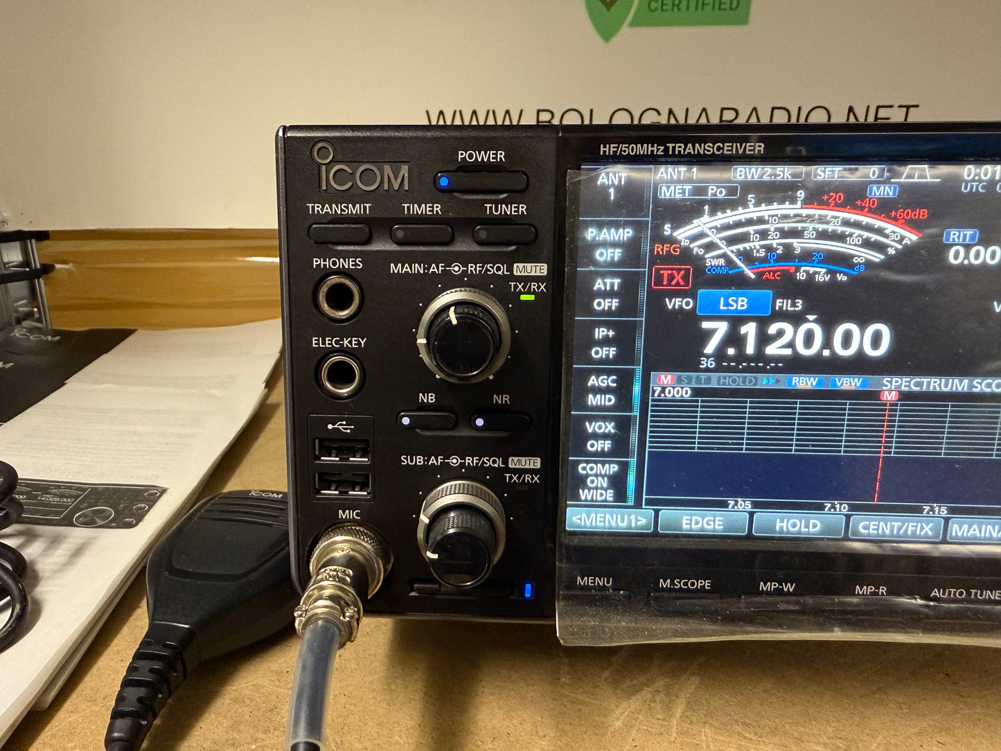 Icom ic 7610 pari al nuovo full set garanzia 12 mesi