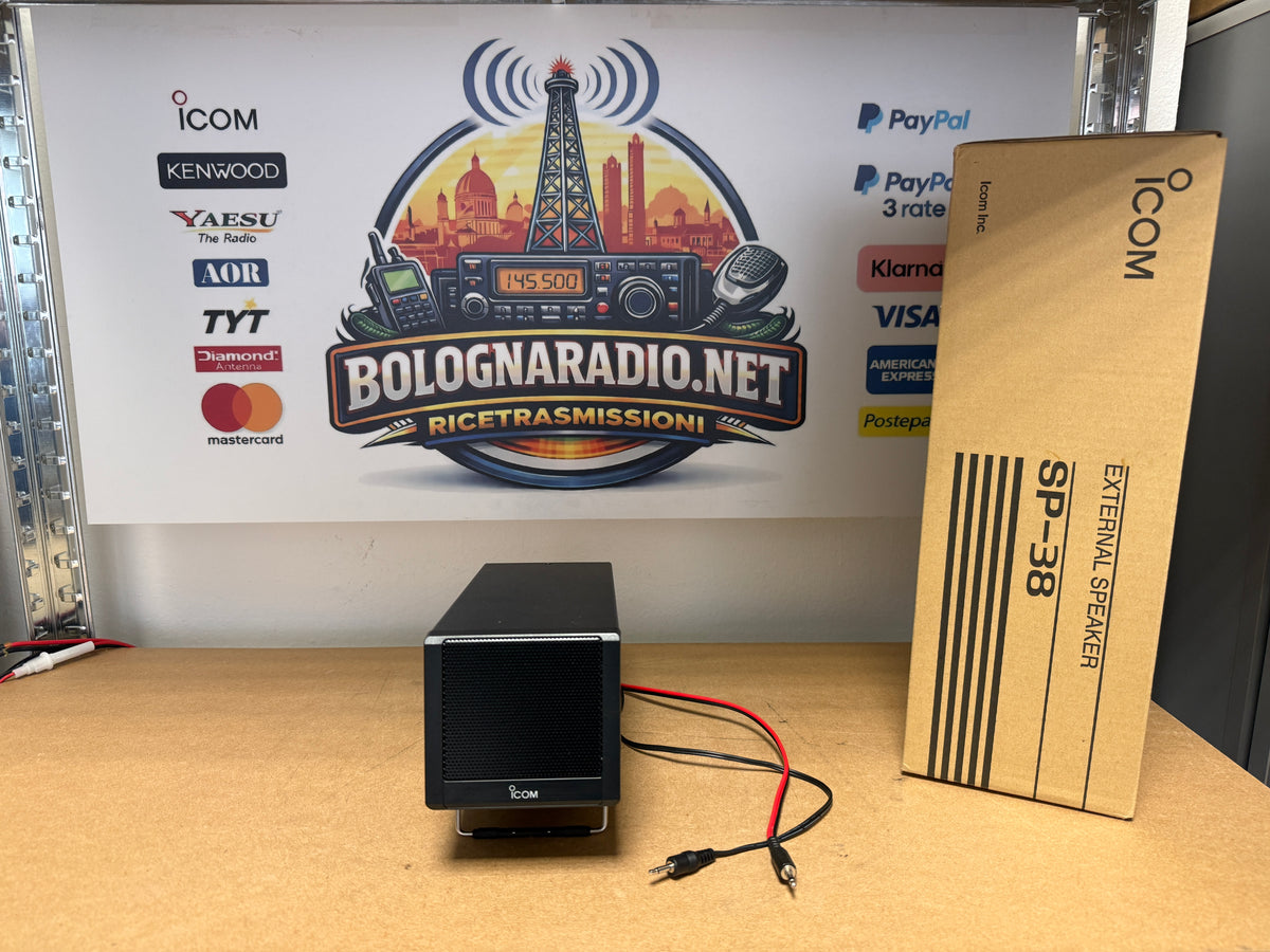 Icom SP 38 pari al nuovo full set 2 ingressi