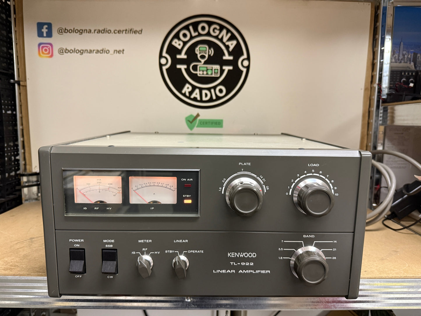 A1 - KENWOOD TL-922 valvole 100% 1.000 Watt