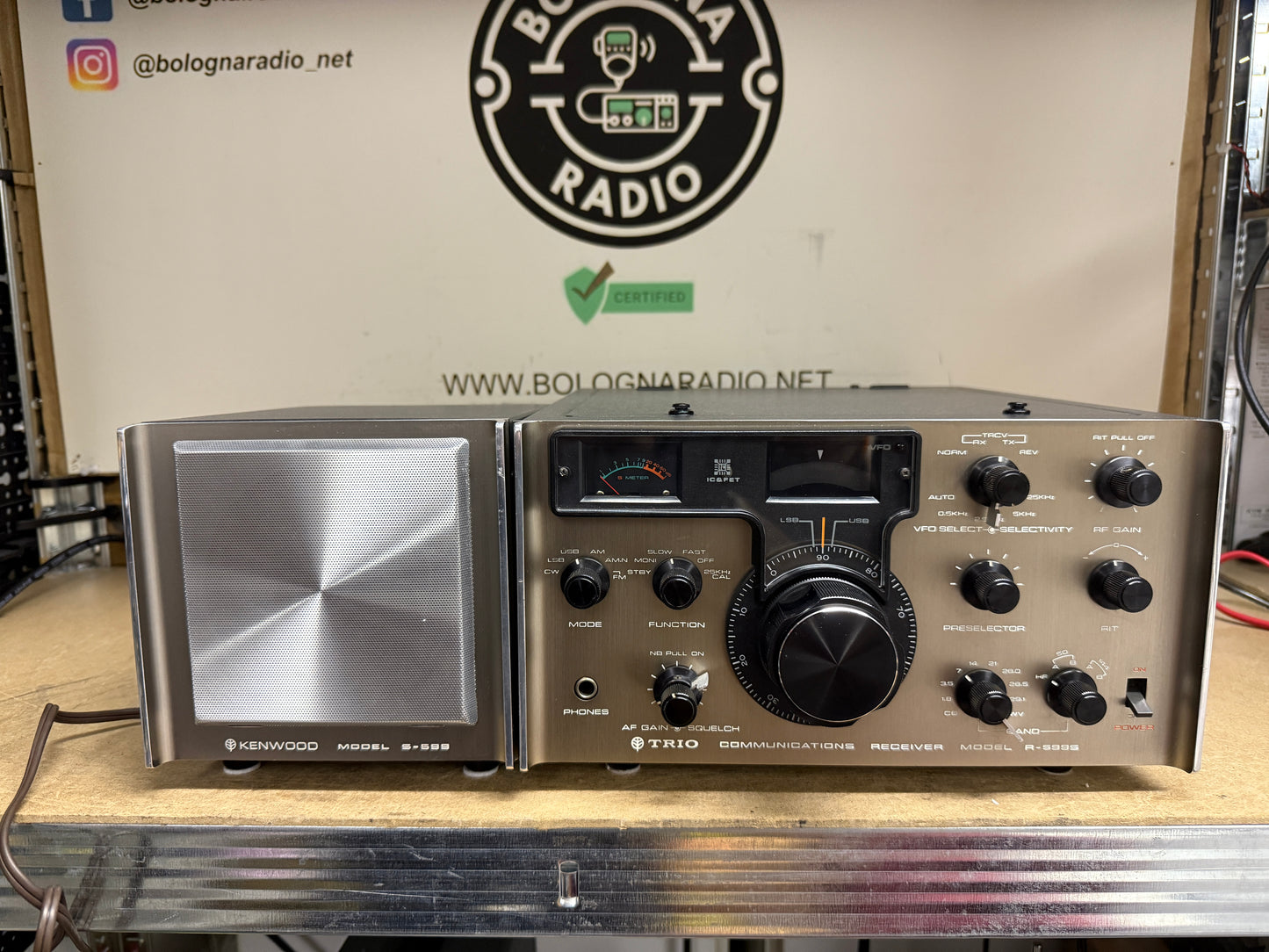 Kenwood TS 599s linea completa RX+TX imballo Garanzia 12 mesi