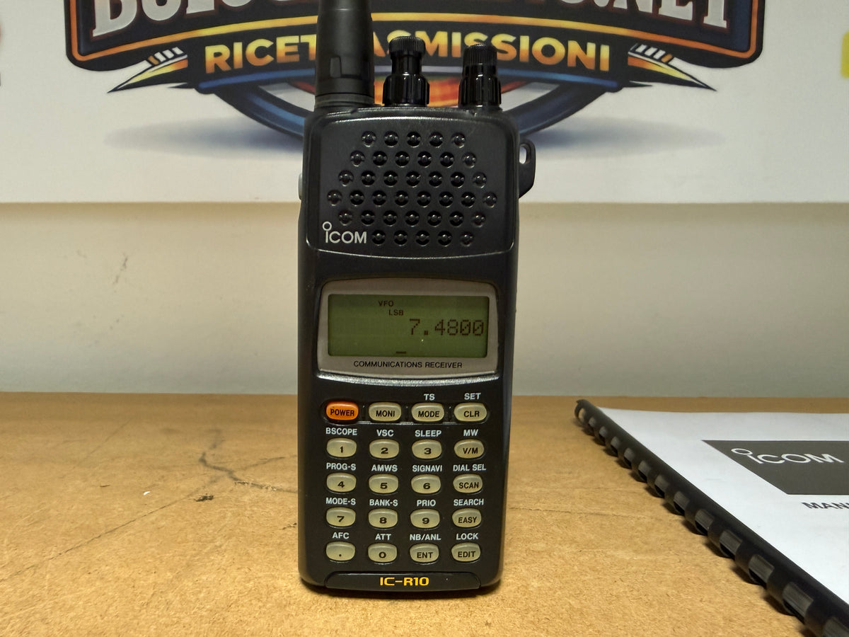 Icom ic r10 perfetto Garanzia 12 Mesi