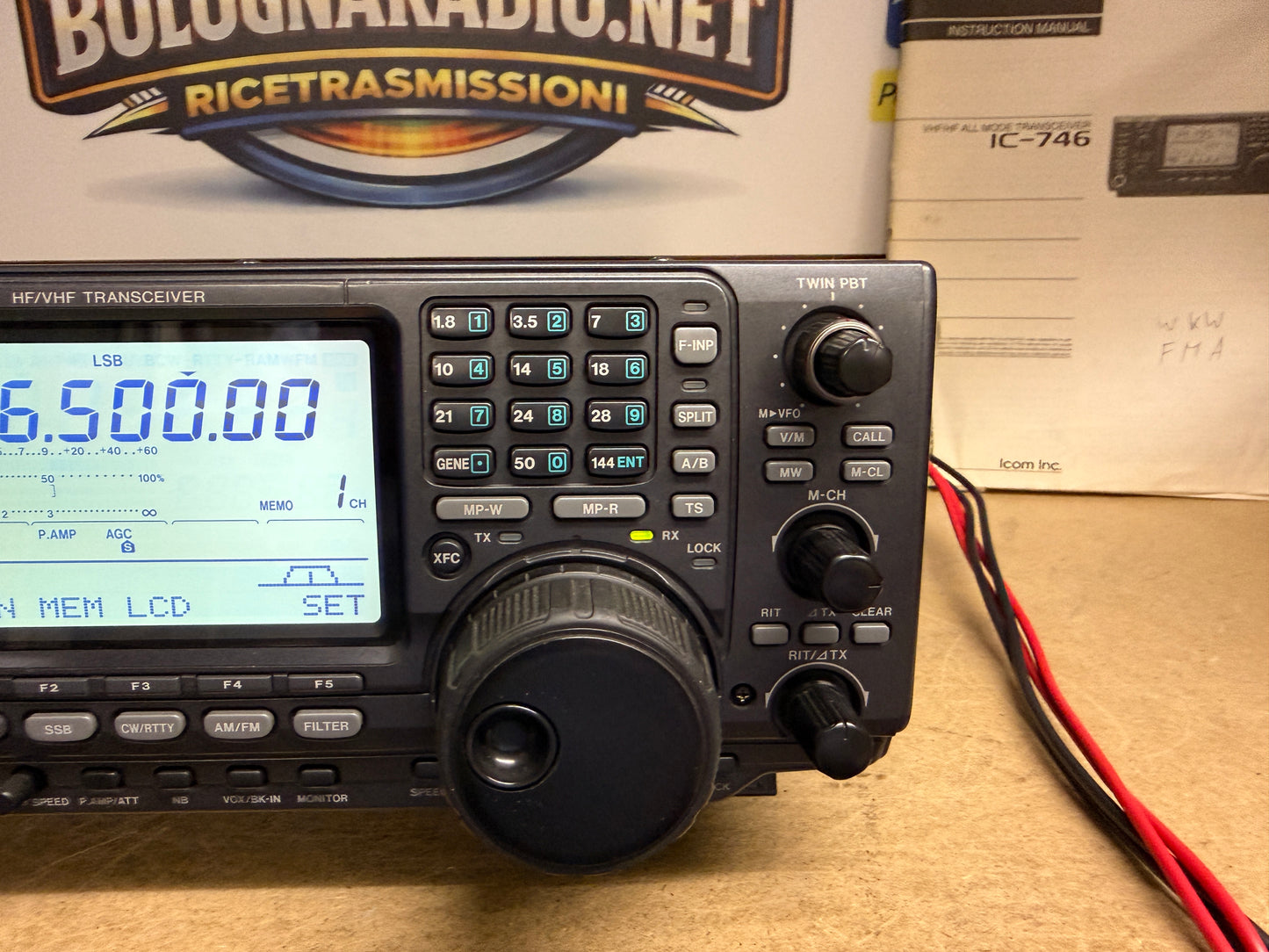 Icom ic 746 perfetto Full Set Garanzia 12 Mesi