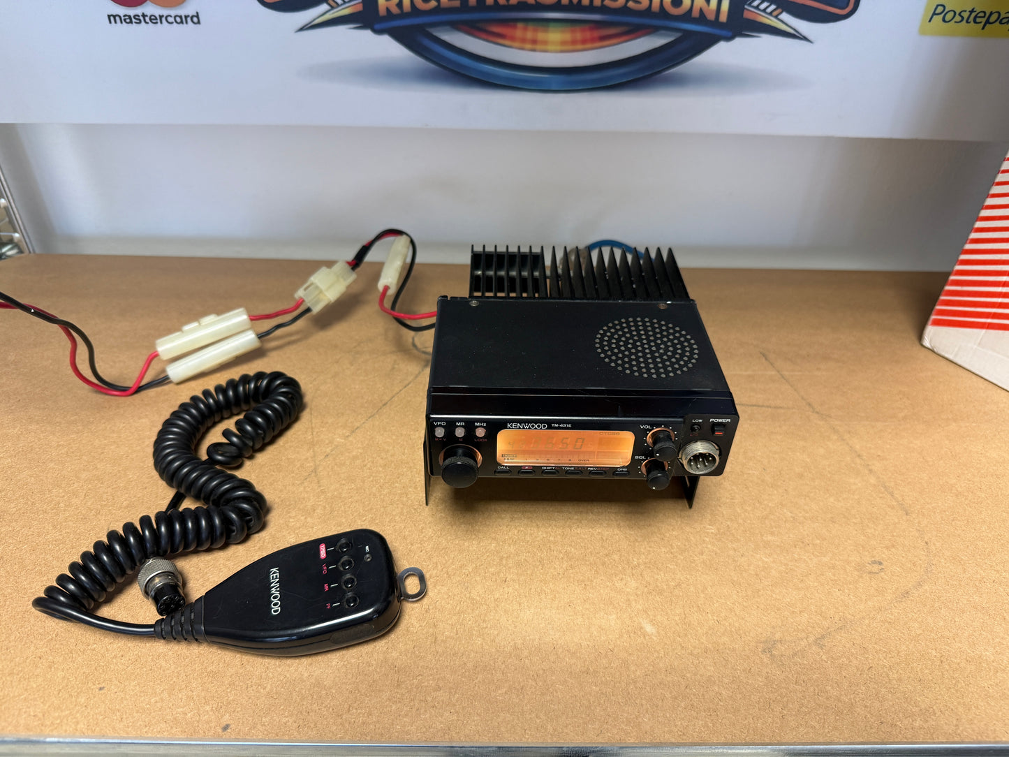 Kenwood TM 431 e full set Garanzia 12 Meai