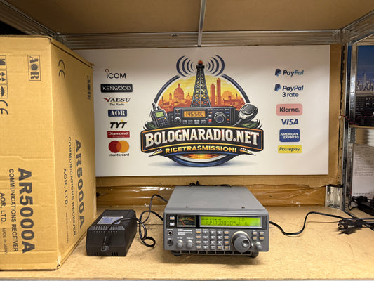 A-1 Ricevitore Aor AR 5000A pari al nuovo 0,01-3000 MHz AM / FM / WFM / SSB / CW