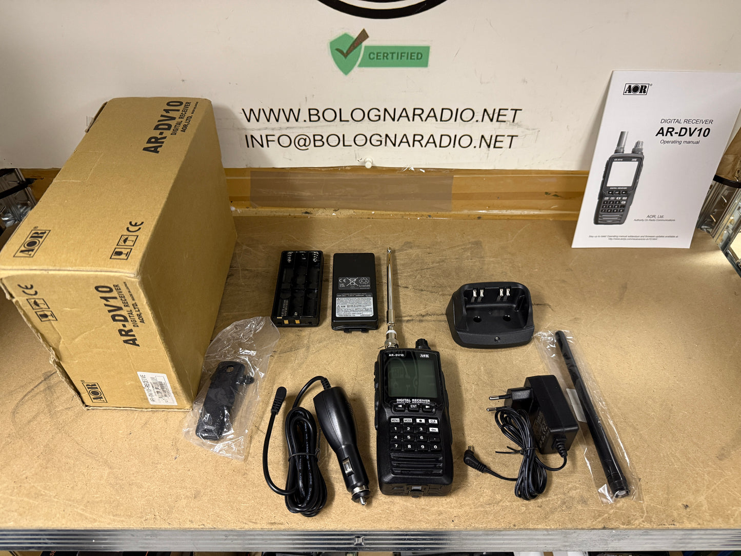 Aor DV 10 pari al nuovo Full set Garanzia 12 Mesi