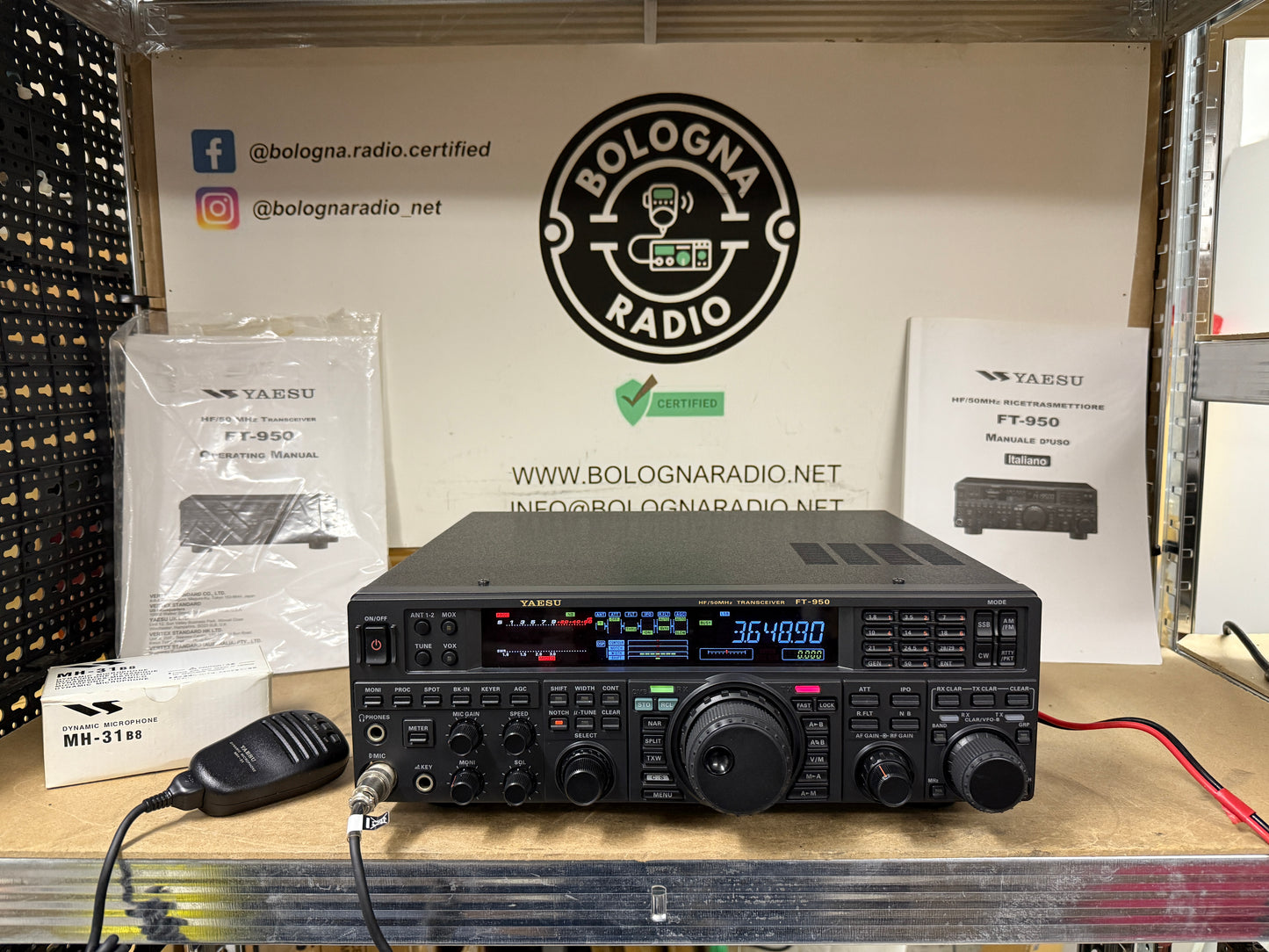 Yaesu FT 950 pari al nuovo 100 watt banda espansa garanzia 12 mesi