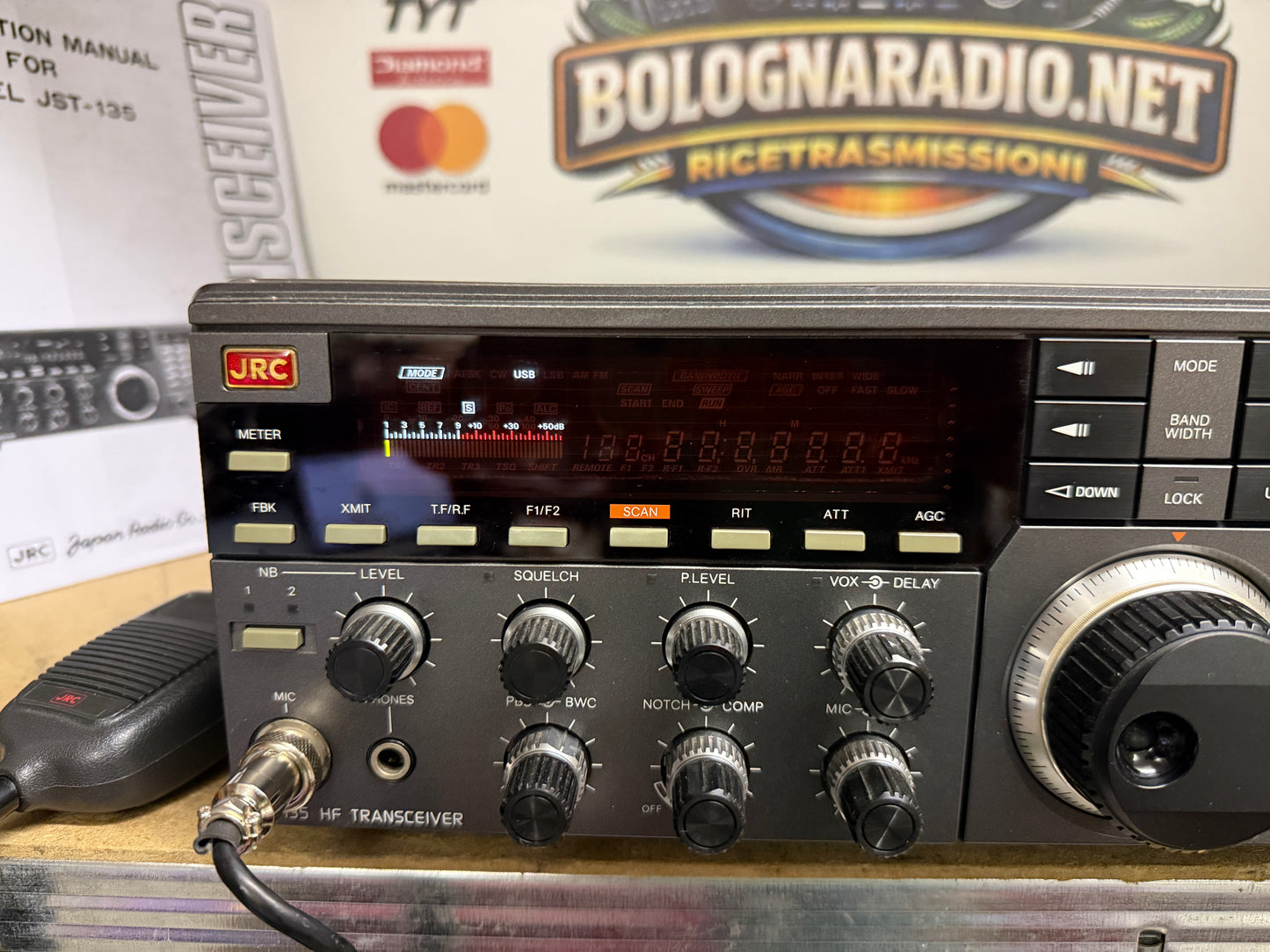 A-1 JRC-135 + Bwc + Alimentatore linea imballi Garanzia 12 Mesi