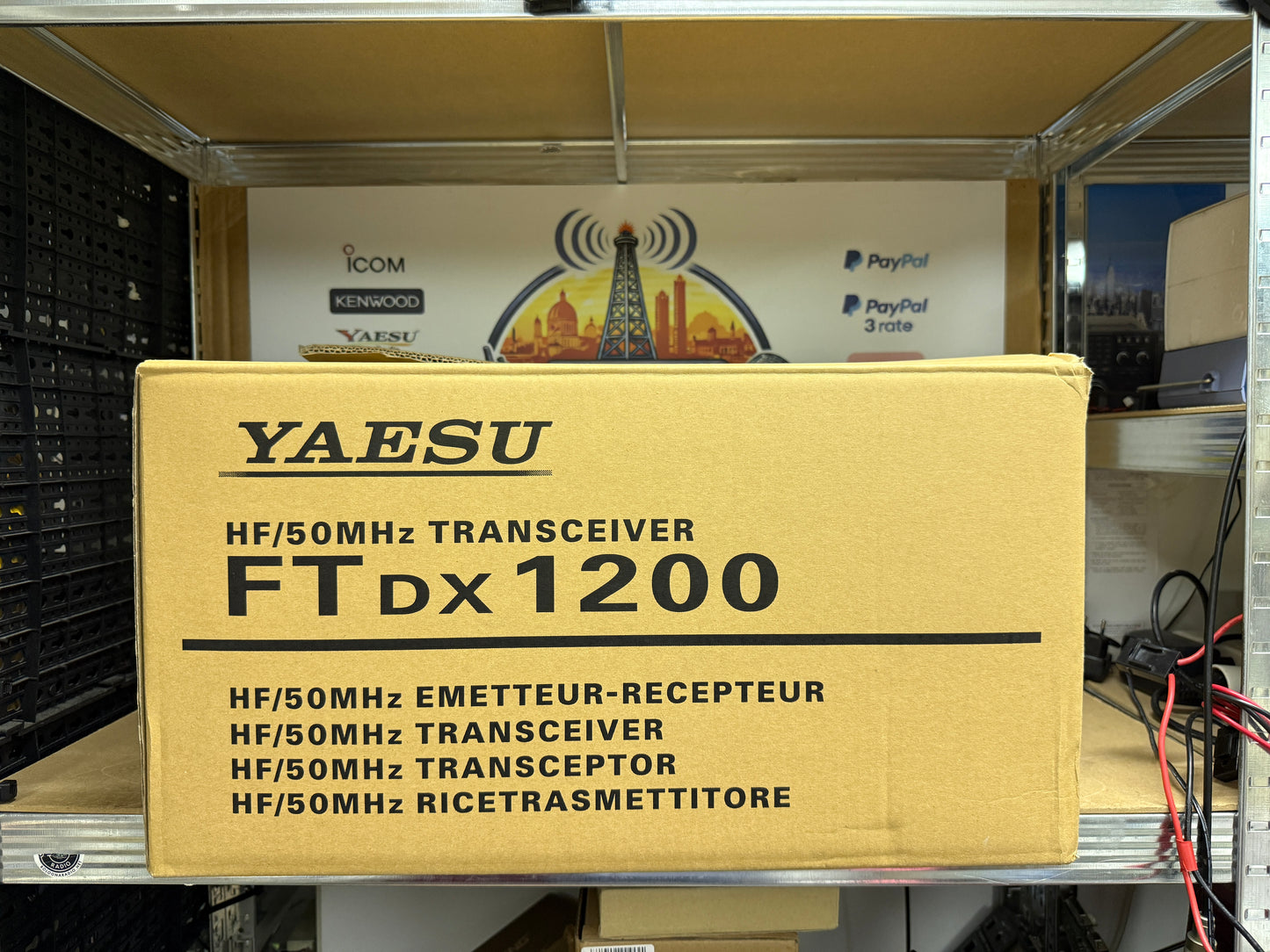 Yaesu FT dx 1200 + FFT1 + imballo Garanzia 12 Mesi