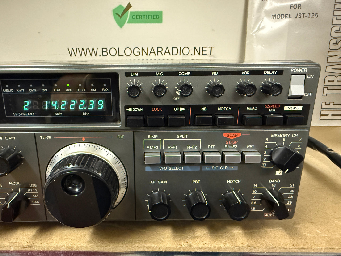 Jrc Jst 125 100 watt perfetto con imballo originale