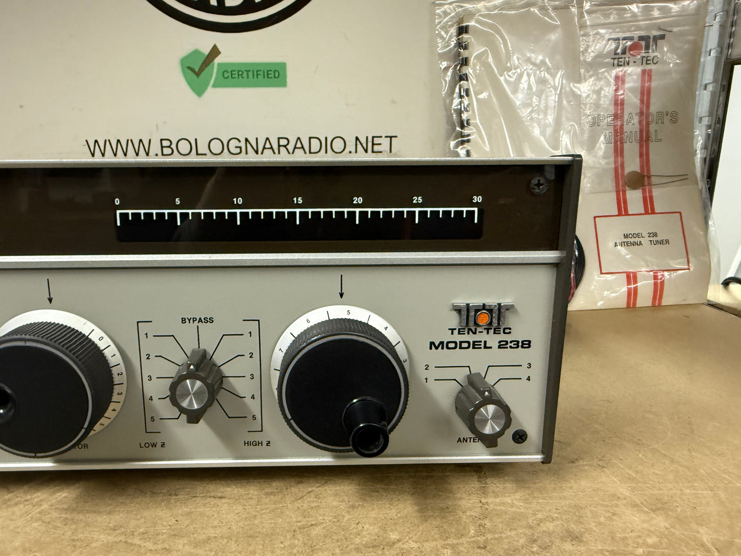 TEN-TEC 238 pari al nuovo full set