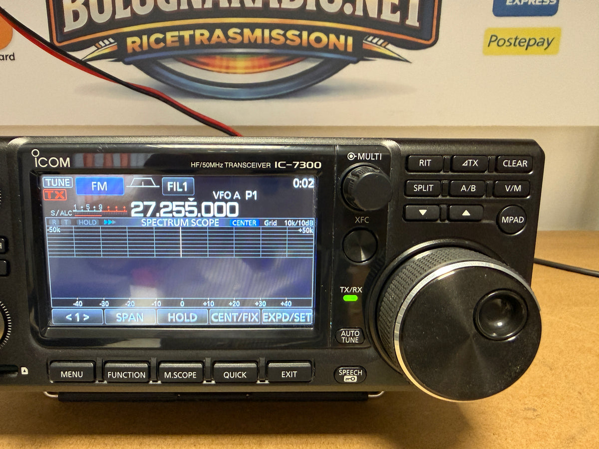 Icom ic 7300 + uscita IF pari al nuovo full set Garanzia 12 Mesi