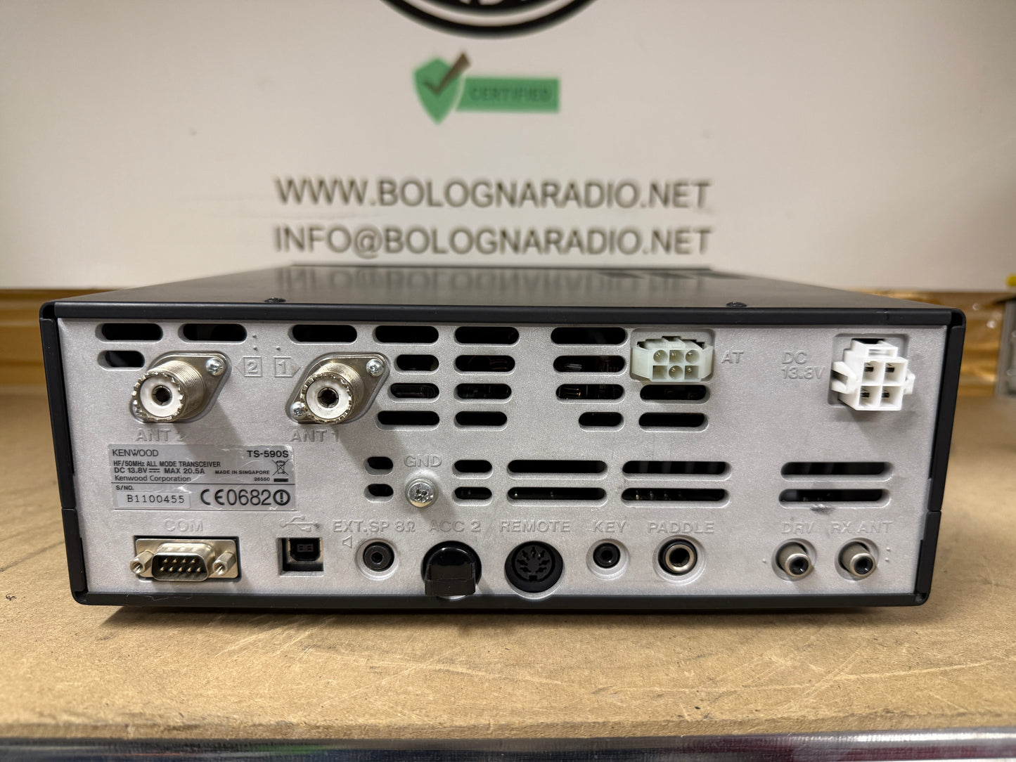 Kenwood TS 590s pari nuovo + imballo
