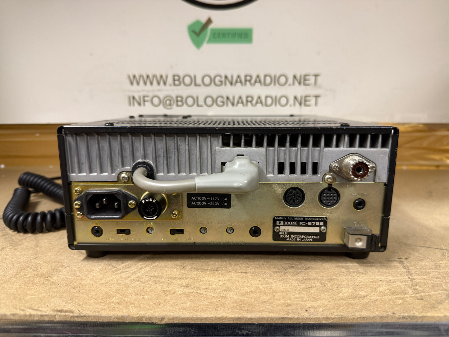 Icom IC 275E Garanzia 12 Mesi