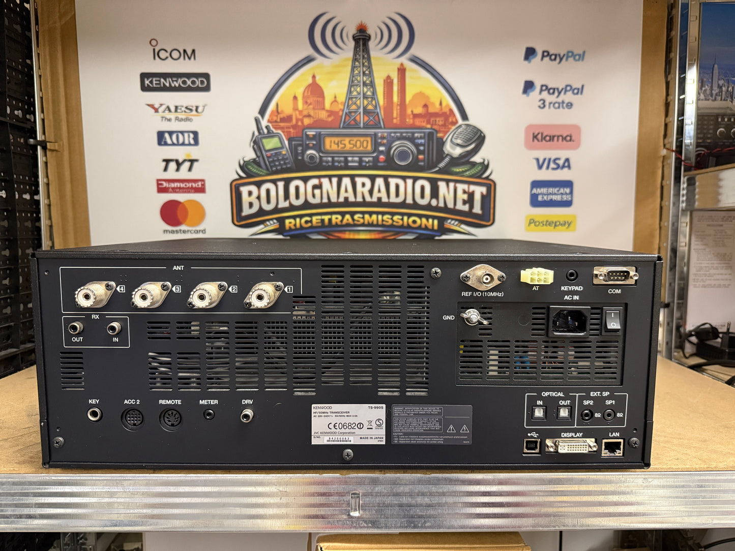 A-1 Kenwood TS 990 + SP 990 pari al nuovo Garanzia 12 Mesi