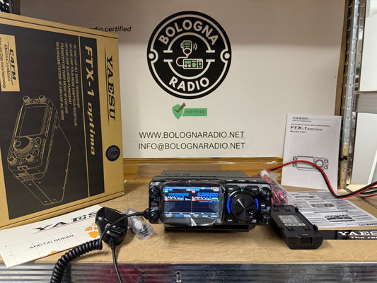 Yaesu FTX1 optima 100 watt banda espansa Garanzia Italia 5 anni