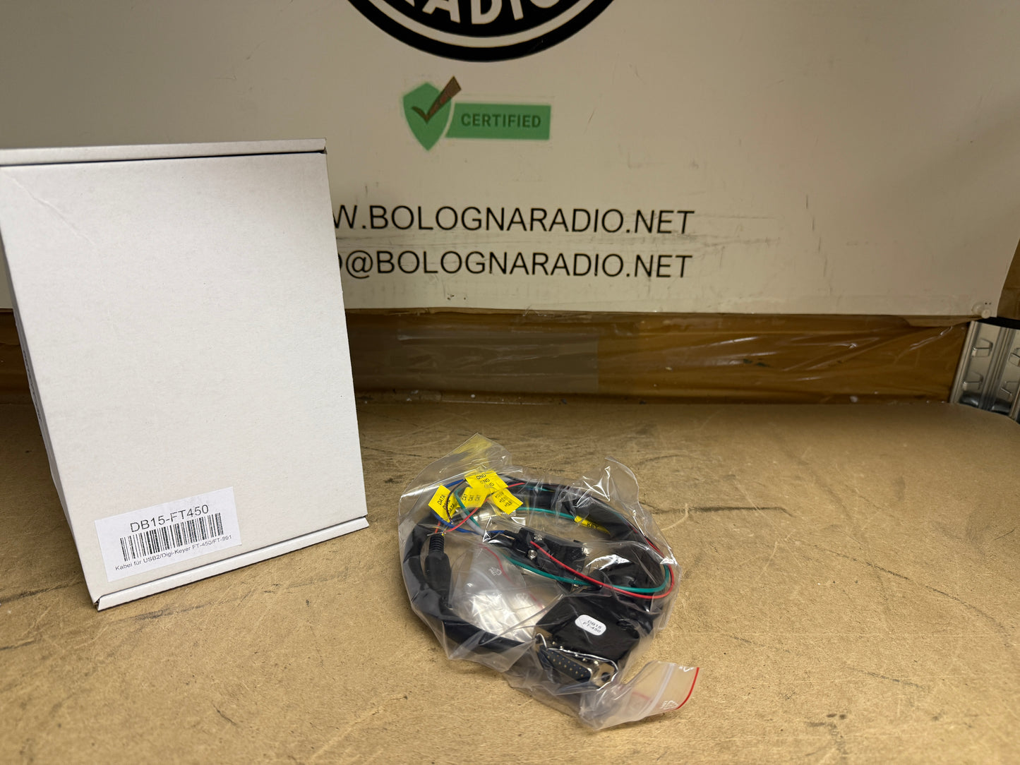 MicroHAM DB15 Cavo di collegamento Yaesu FT-450, FT-991 /A, FTdx-10