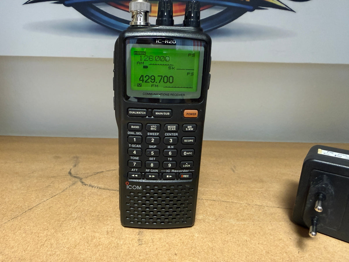 Icom ic r 20  Full set Garanzia 12 Mesi