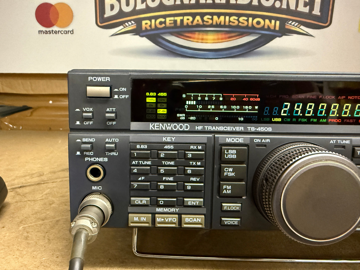 Kenwood TS 450S at perfetto Garanzia 12 Mesi