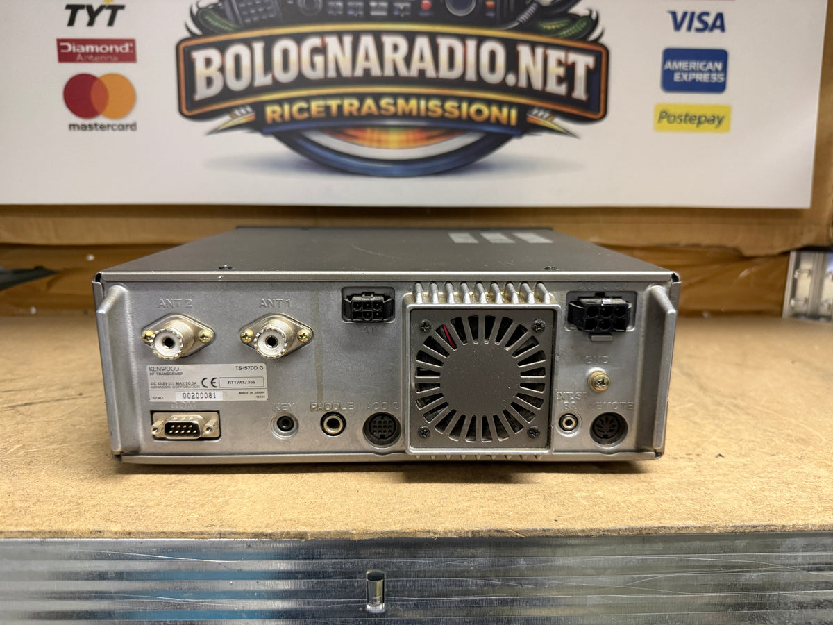 A-1 Kenwood TS 570D perfetto Garanzia 12 Mesi