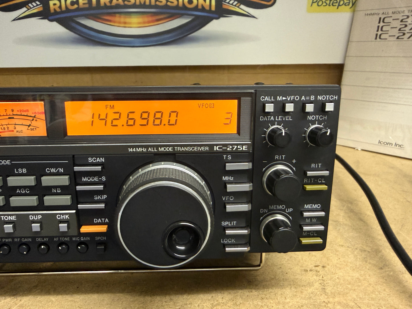 Icom IC 275E + UT34 + UT36 perfetto full set Garanzia 12 Mesi