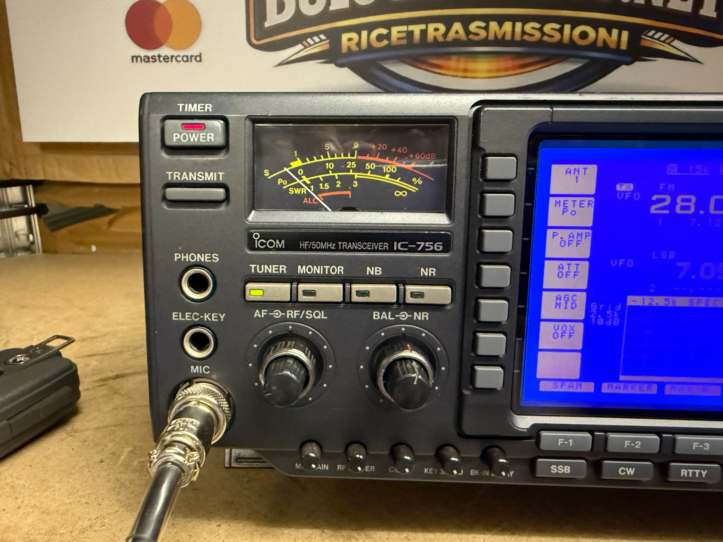 Icom 756 perfetto Garanzia 12 Mesi