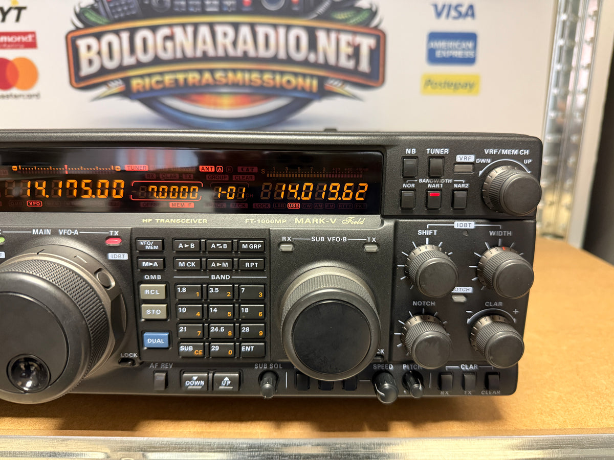 A-1 Yaesu FT 1000 MP MARK V field perfetta Garanzia 12 Mesi