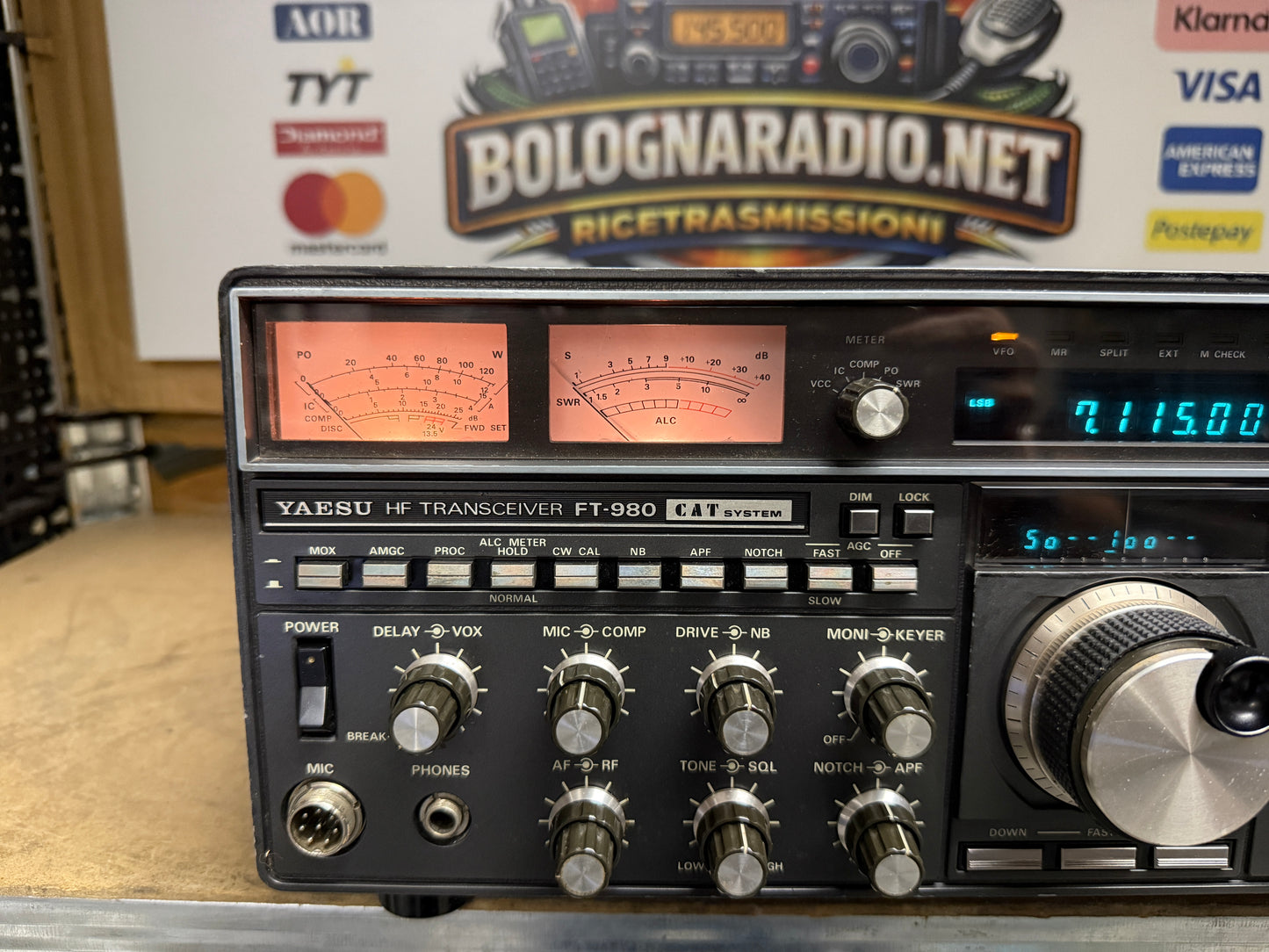 Yaesu FT 980 perfetto Garanzia 12 Mesi