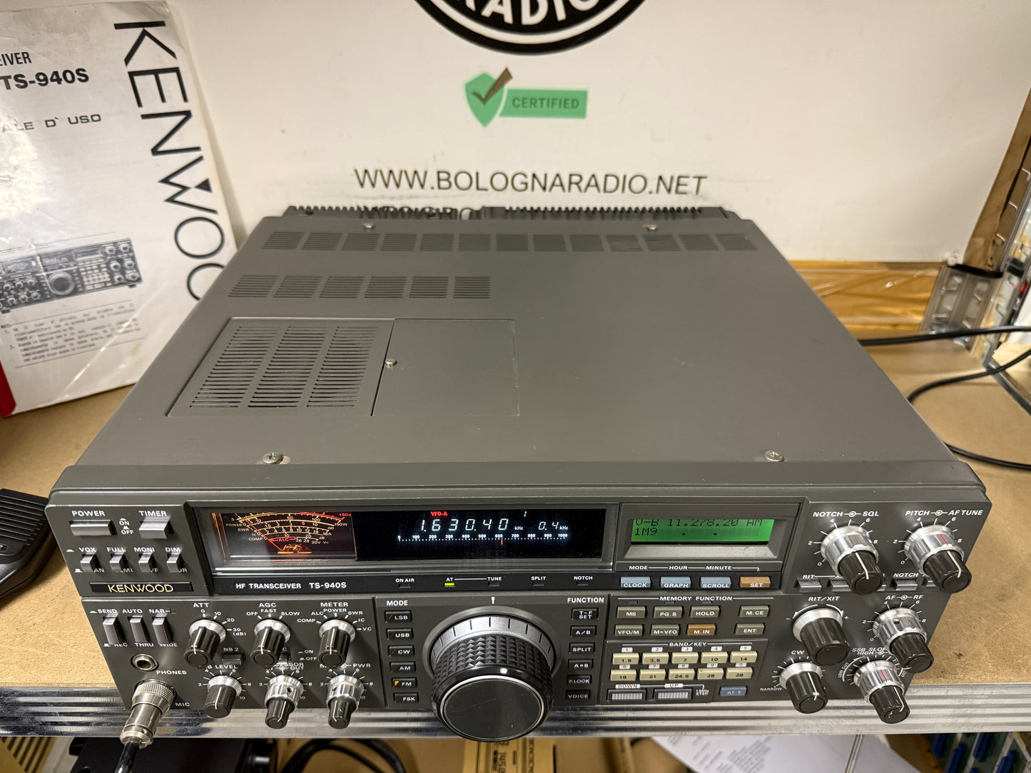 A1 Kenwood TS 940 sat 100 watt revisionato Garanzia 12 mesi