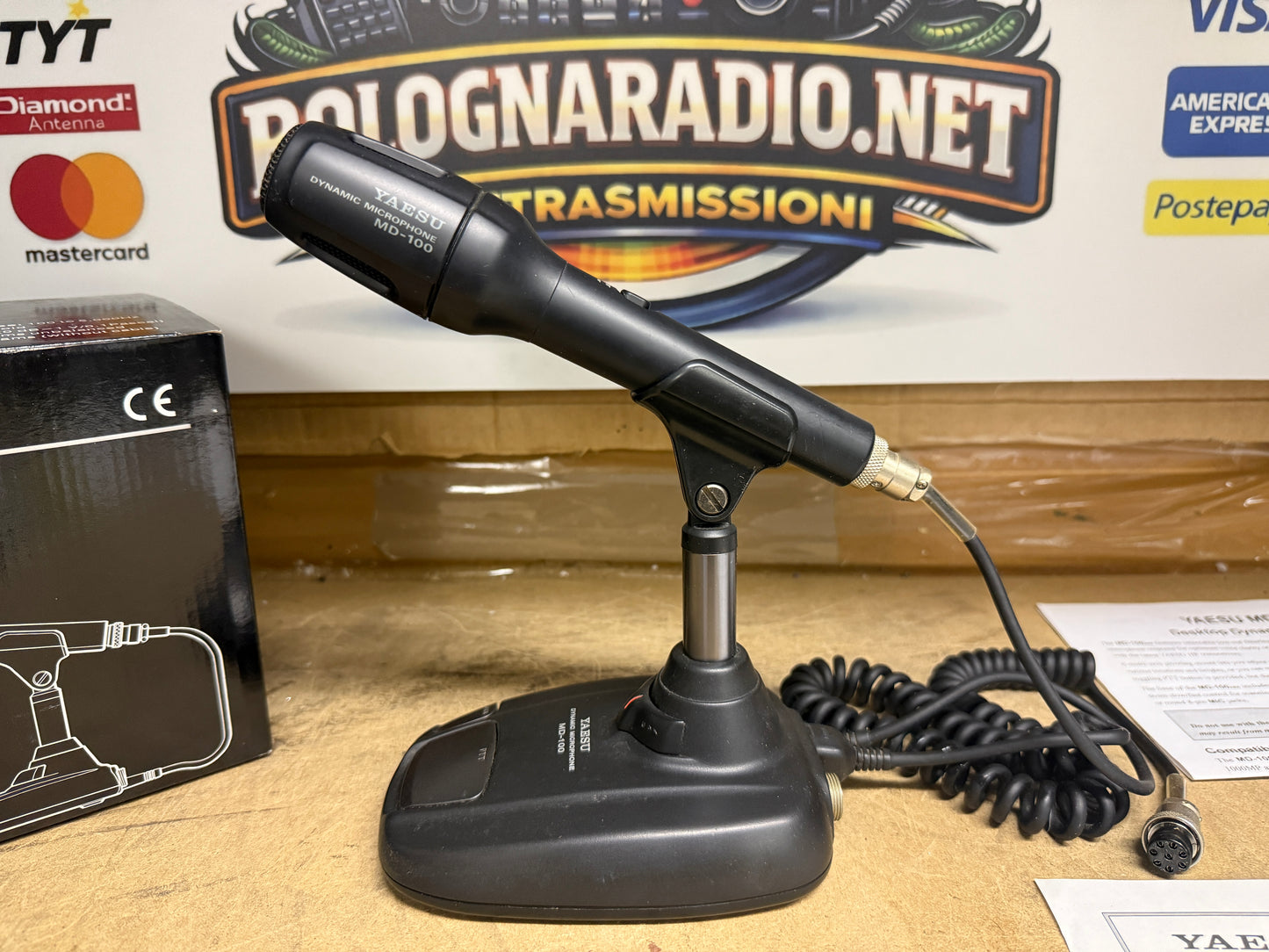 Yaesu MD 100 a8x full set