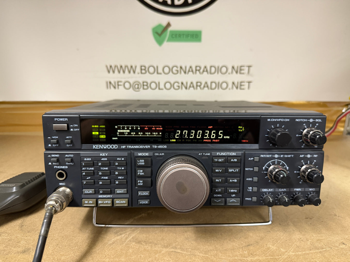 Kenwood ts 450at  100watt