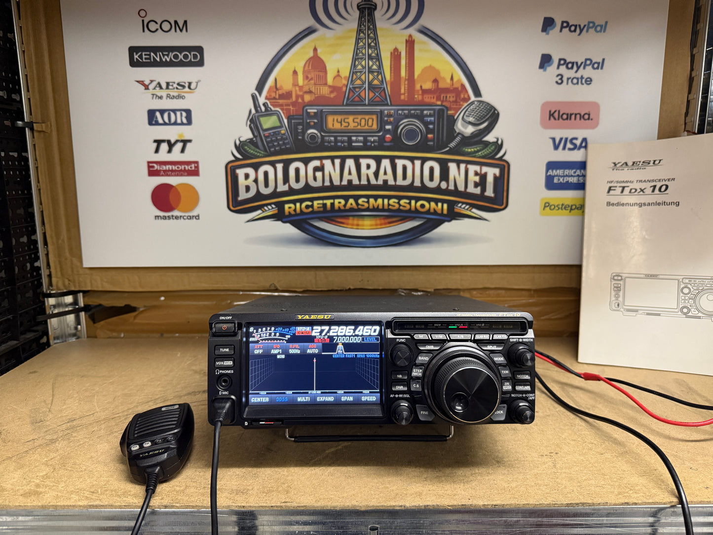 A-1 Yaesu FTDX 10 ottimo full set Garanzia 12 mesi
