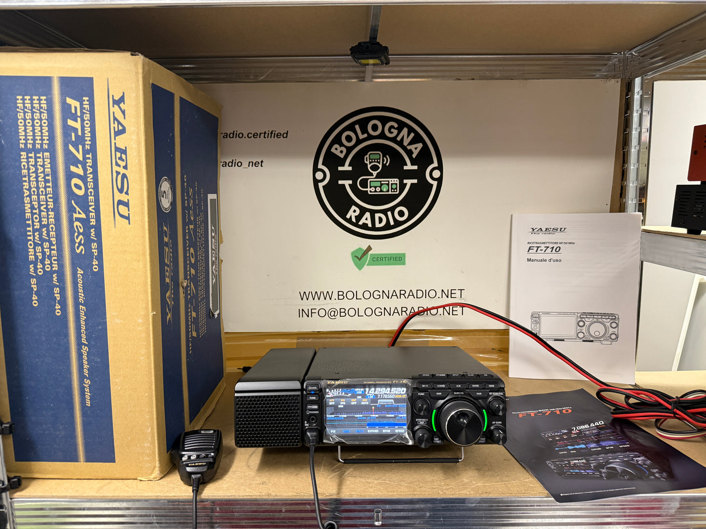 Yaesu FT-710 Aess pari al nuovo + sp40 garanzia 5 anni csyeson