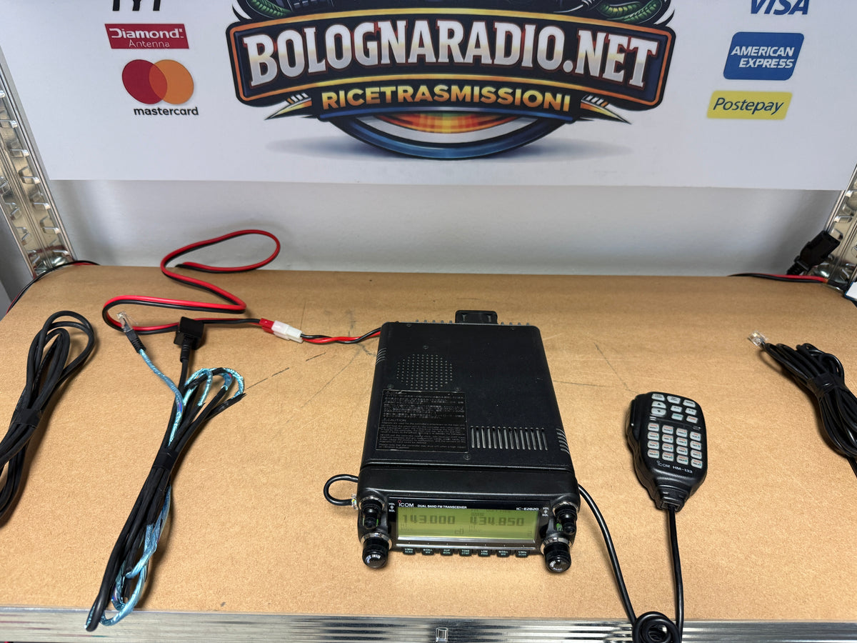 Icom IC E2820 perfetto Garanzia 12 Mesi